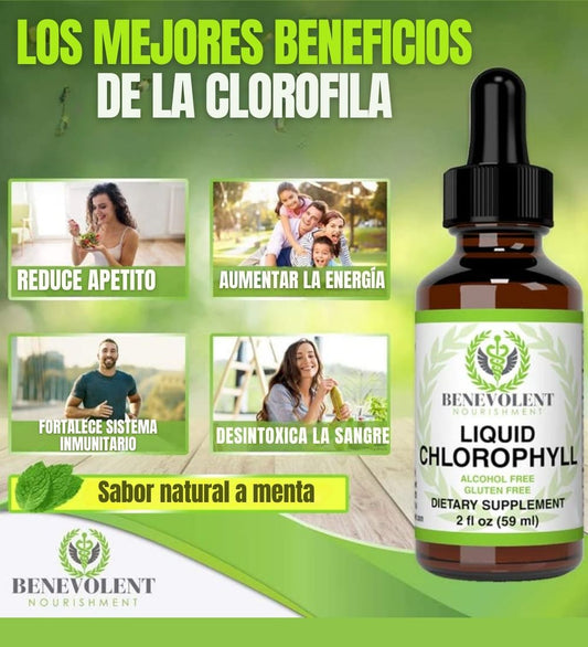 gotas clorofila